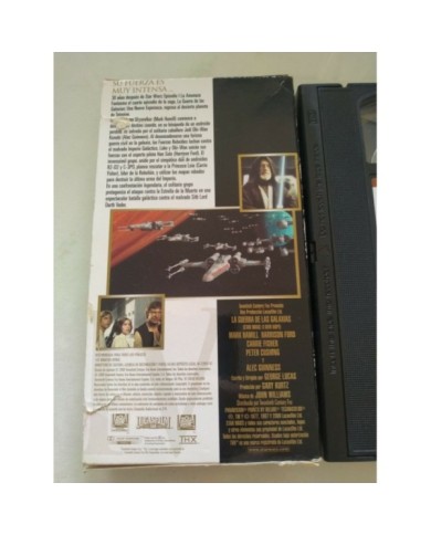 Star Wars La Guerra de las Galaxias Harrison Ford VHS Cinta Tape Espa?ol - 3T