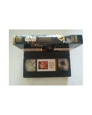 Star Wars La Guerra de las Galaxias Harrison Ford VHS Cinta Tape Espa?ol - 3T