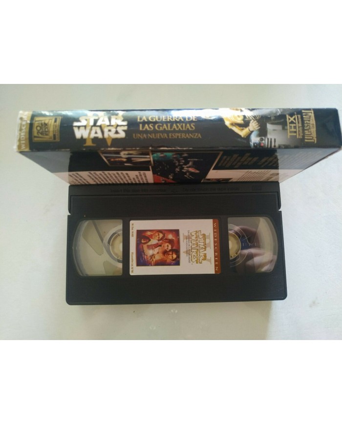 Star Wars La Guerra de las Galaxias Harrison Ford VHS Cinta Tape Espa?ol - 3T