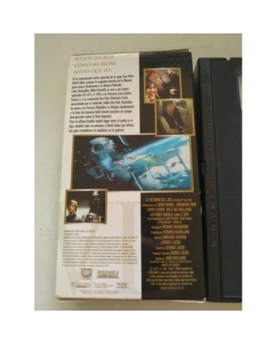 Star Wars La Guerra de las Galaxias El Retorno del Jedi - VHS Cinta Espa?ol - 3T