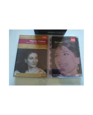 Maria Callas Life And Art + Callas Conversations - Box 2 x DVD Region 2 - 3T