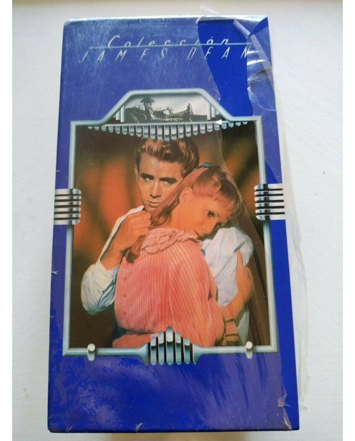 Al Este del Eden James Dean Gigante Rebelde Sin Causa - 3 x VHS Cinta Espa?ol 3T