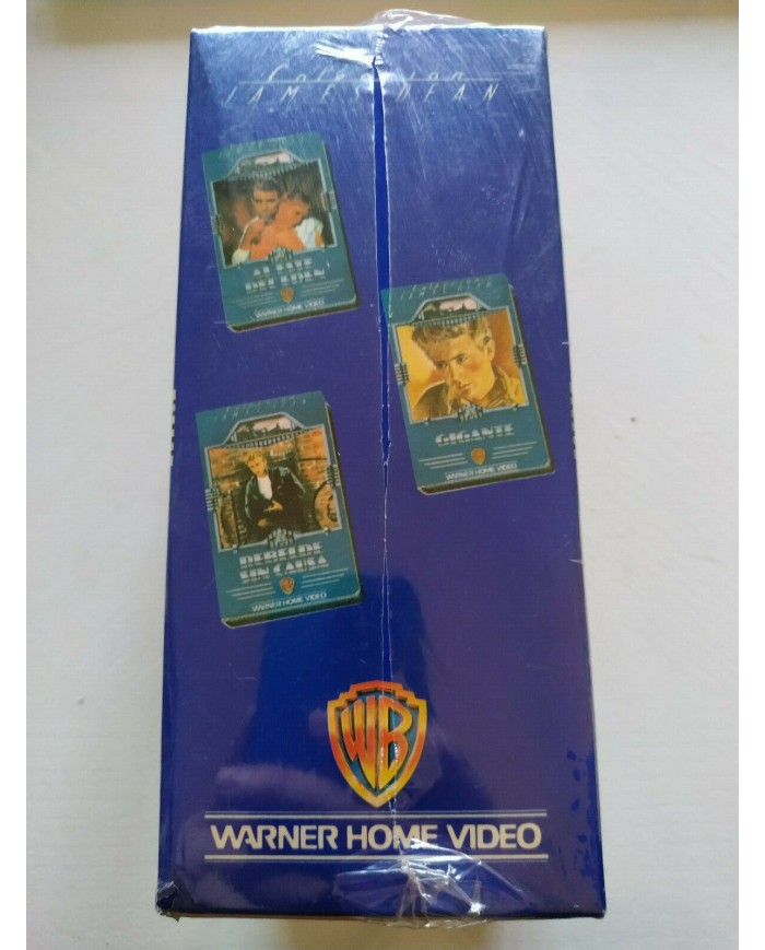 Al Este del Eden James Dean Gigante Rebelde Sin Causa - 3 x VHS Cinta Espa?ol 3T