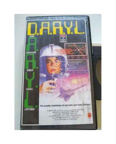 D.A.R.Y.L. DARYL Simon Wincer 1989 - VHS Cinta Tape Espa?ol - 3T