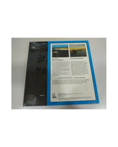 Jacques Cousteau Mas alla de las Antipodas Aventura Submarina - LASERDISC LD 2T Jacques Cousteau Mas alla de las Antipodas Aventura Submarina - LASERDISC LD 2T