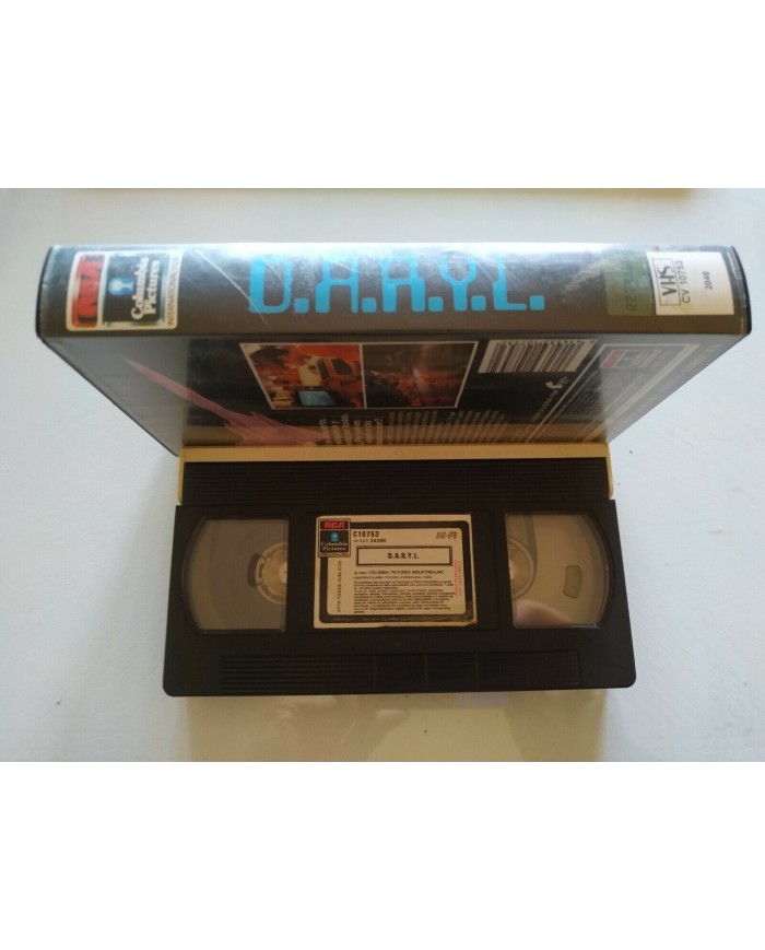 D.A.R.Y.L. DARYL Simon Wincer 1989 - VHS Cinta Tape Espa?ol - 3T