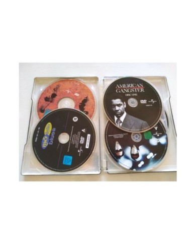 Denzel Washington Lo Mejor 4 Peliculas Steelbook 5 x DVD Espa?ol Ingles - 3T Denzel Washington Lo Mejor 4 Peliculas Steelbook 5 x DVD Espa?ol Ingles - 3T