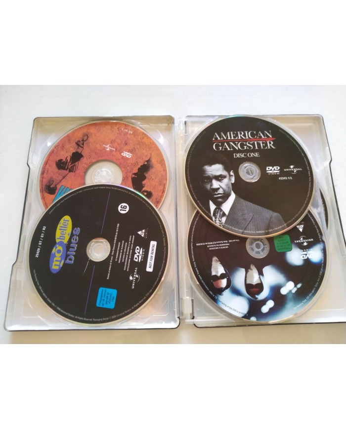 Denzel Washington Lo Mejor 4 Peliculas Steelbook 5 x DVD Espa?ol Ingles - 3T