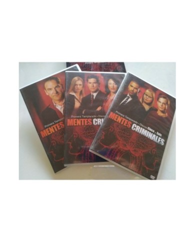 Mentes Criminales Primera Temporada - 6 x DVD Espa?ol Ingles Frances Reg 2 - 3T