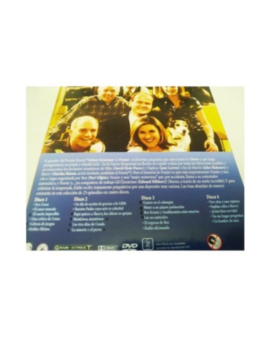 Frasier Cuarta Temporada 4 Completa - DVD Espa?ol Ingles Region 2 - 3T