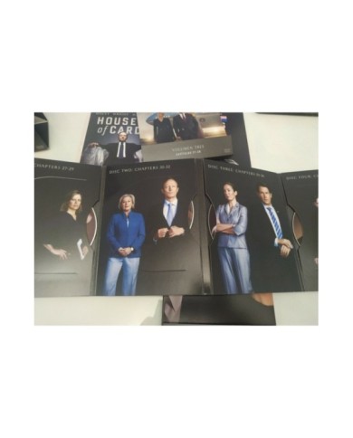 House Of Cards Temporadas 1 a 4 Completas - DVD Espa?ol Ingles Region 2 - 3T