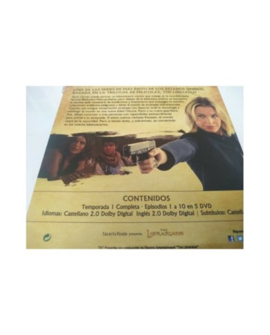 The Librarians Primera Temporada 1 Completa - DVD Espa?ol Ingles Region 2 - 3T