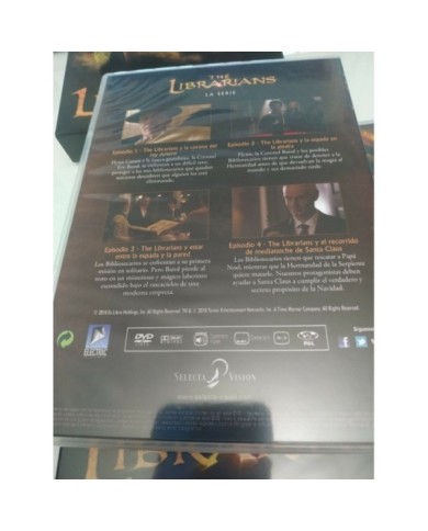 The Librarians Primera Temporada 1 Completa - DVD Espa?ol Ingles Region 2 - 3T