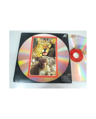 Time life El Leopardo - Simios de la India Leon Avestruz - LASERDISC LD - 2T Time life El Leopardo - Simios de la India Leon Avestruz - LASERDISC LD - 2T