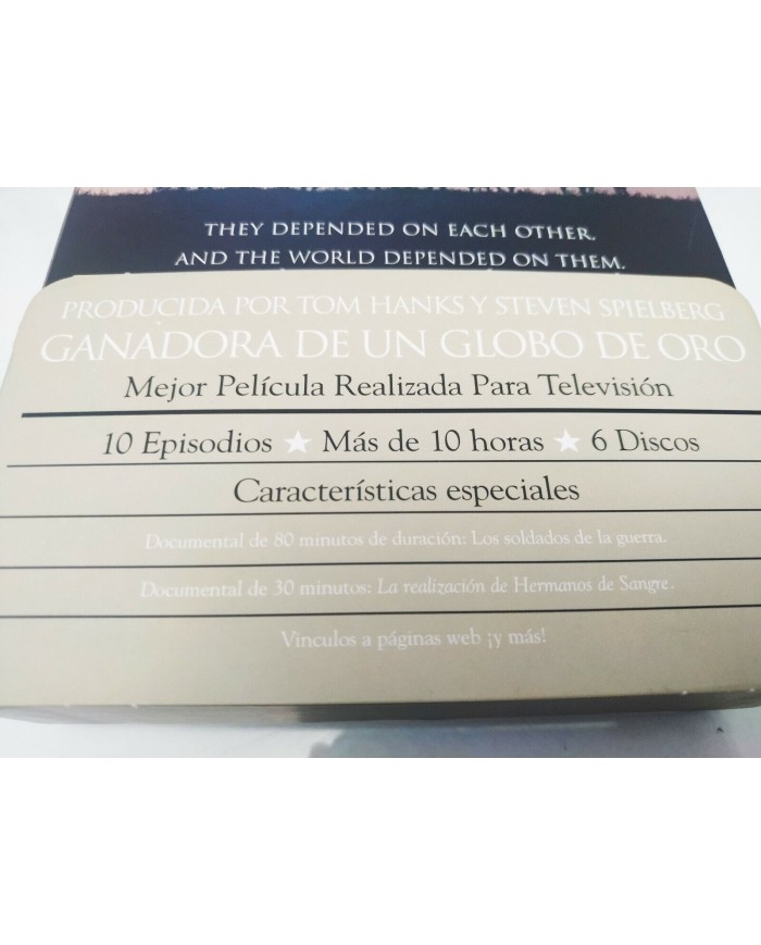 Band Of Brothers Serie Completa Spielberg - 6 x DVD Espa?ol Ingles Region 2 - 3T