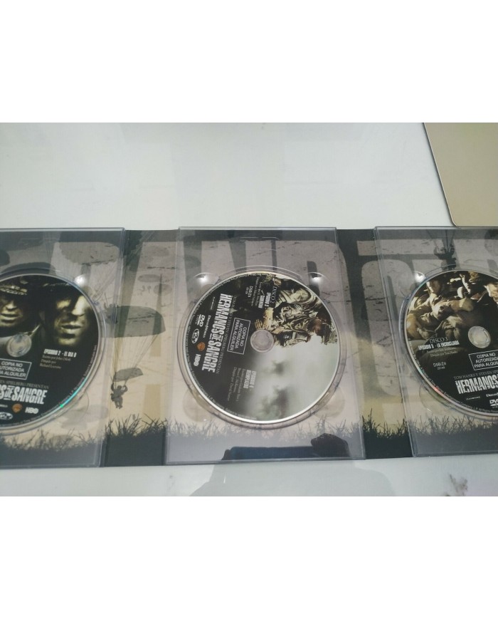 Band Of Brothers Serie Completa Spielberg - 6 x DVD Espa?ol Ingles Region 2 - 3T
