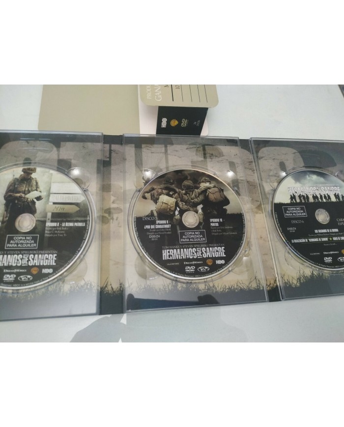 Band Of Brothers Serie Completa Spielberg - 6 x DVD Espa?ol Ingles Region 2 - 3T