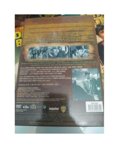 Daniel Boone Temporadas 1 y 2 Completas - 16 x DVD Espa?ol Ingles Region 2 - 3T