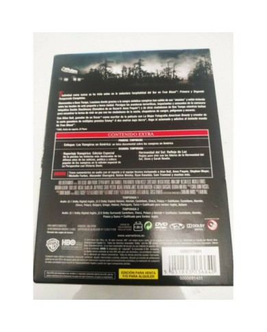 True Blood Temporadas 1 y 2 Completas - DVD Espa?ol Ingles Region 2 - 3T
