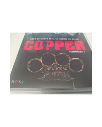 Copper 1864 Primera Temporada 1 Completa - DVD Espa?ol Ingles Region 2 - 3T