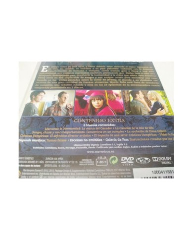 Cronicas Vampiricas Cuarta Terporada 4 Completa DVD Espa?ol Ingles Region 2 - 3T
