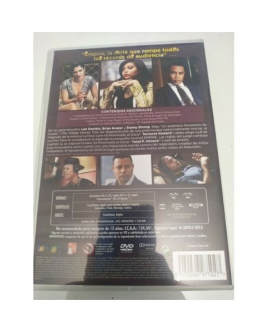 Empire Primera Temporada 1 Completa - DVD Espa?ol Ingles Region 2-4 - 3T