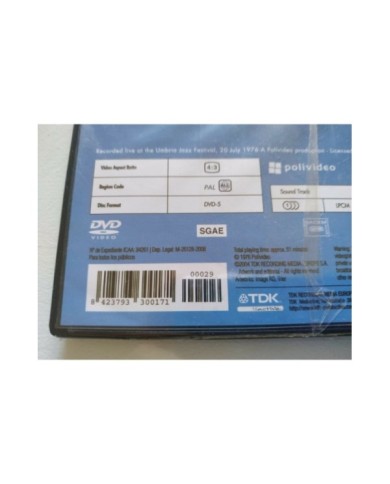 Horace Silver Quintet Live At Umbria Festival Jazz - DVD Region All Nuevo 2T