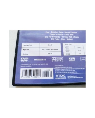 West Coast All Star Open Stuttgart 2001 Jazz - DVD Region All 2T