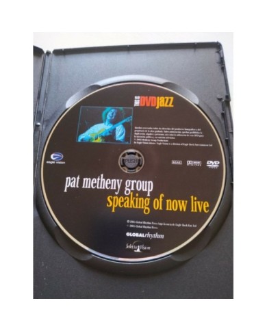 Pat Metheny Group Speaking Of Now Life Jazz - DVD Region All 2T