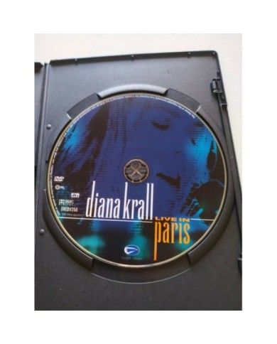Diana Krall Live in Paris + Videos Extra Jazz - DVD Region All 2T