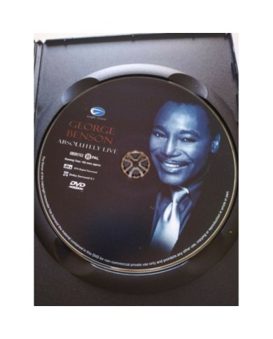 George Benson Absolutely Live Jazz - DVD Region All 2T