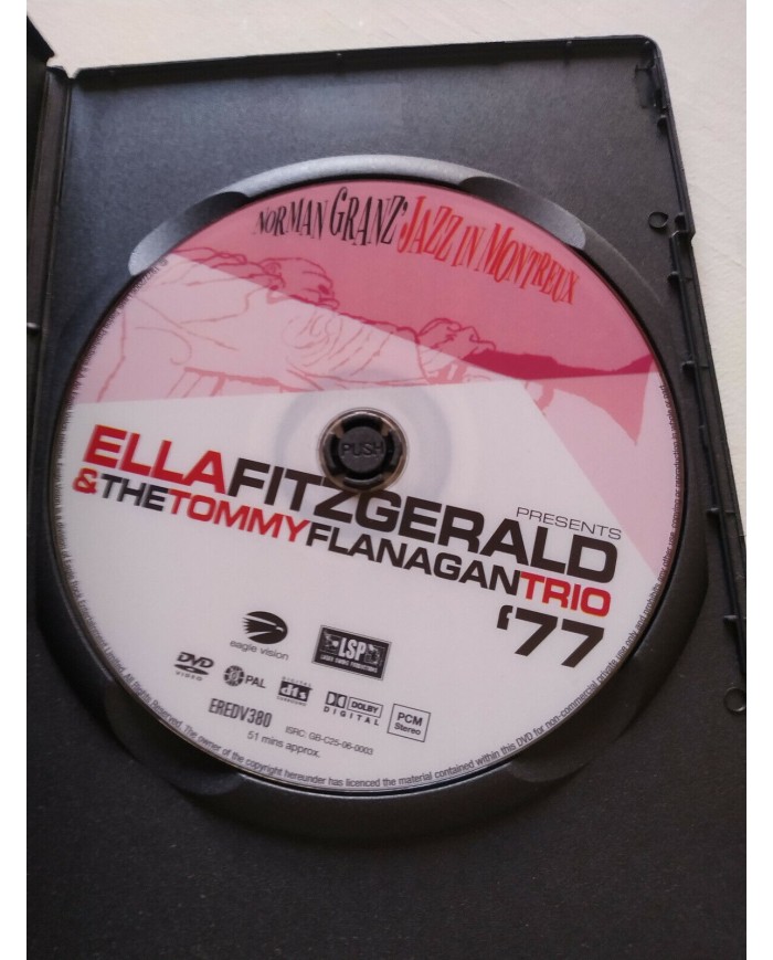 Ella Fitzgerald & The Tommy Flanagan Trio 77 Montreux Jazz - DVD Region All 2T
