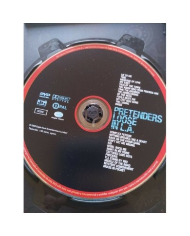 Pretenders Loose In L.A. Live Wiltern Theathre 2003 - DVD Region All