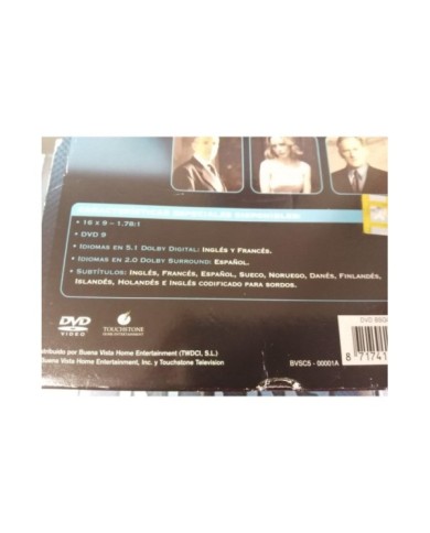 ALIAS TERCERA TEMPORADA COMPLETA PACK 6 DVD CASTELLANO ENGLISH FRANCAIS - 3T