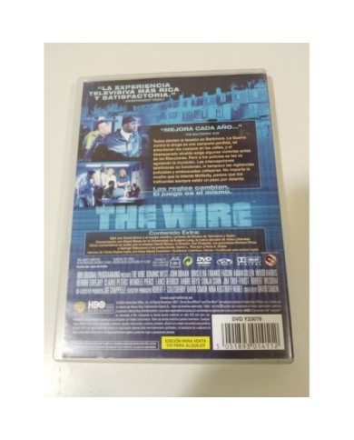 THE WIRE TERCERA TEMPORADA 3 COMPLETA - 5 X DVD ESPA?OL ENGLISH