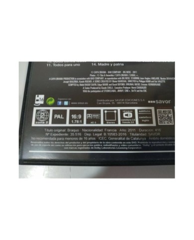 Braquo Segunda Temporada 2 Completa Olivier Marchal 3 X DVD Espa?ol Frances - 3T