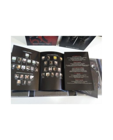 JUEGO DE TRONOS TEMPORADA 1 PRIMERA DELUXE EDIT - 5 DVD ESPA?OL ENGLISH - 5T
