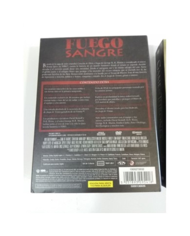 JUEGO DE TRONOS TEMPORADA 1 PRIMERA DELUXE EDIT - 5 DVD ESPA?OL ENGLISH - 5T