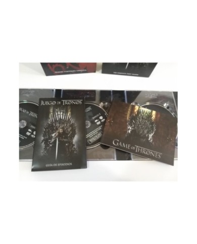 JUEGO DE TRONOS TEMPORADA 1 PRIMERA DELUXE EDIT - 5 DVD ESPA?OL ENGLISH - 5T