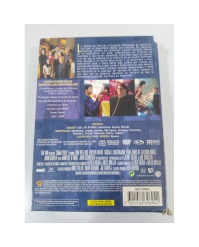 SMALLVILLE SEGUNDA TEMPORADA 2 COMPLETA SUPERMAN - 6 X DVD CASTELLANO ENGLISH AM