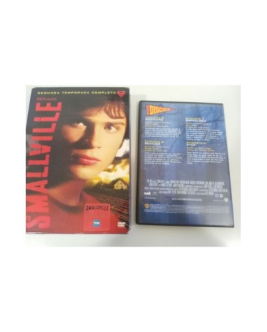 SMALLVILLE SEGUNDA TEMPORADA 2 COMPLETA SUPERMAN - 6 X DVD CASTELLANO ENGLISH AM