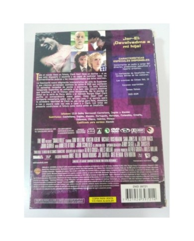 SMALLVILLE TERCERA TEMPORADA 3 COMPLETA SUPERMAN - 6 X DVD Espa?ol Ingles - AM