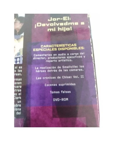 SMALLVILLE TERCERA TEMPORADA 3 COMPLETA SUPERMAN - 6 X DVD Espa?ol Ingles - AM