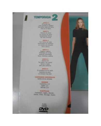 ALLY McBEAL TEMPORADA SEASON 2 COMPLETA - 6 x DVD ESPA?OL ENGLISH DEUTSCH - AM