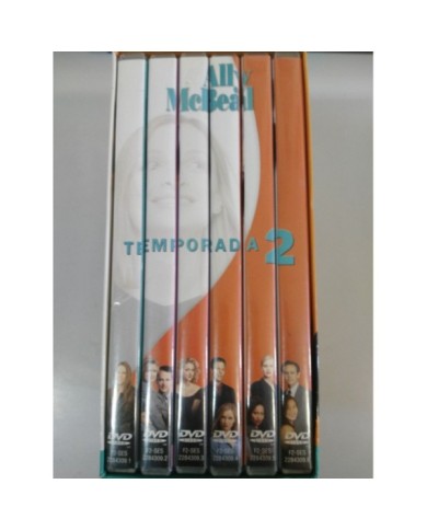 ALLY McBEAL TEMPORADA SEASON 2 COMPLETA - 6 x DVD ESPA?OL ENGLISH DEUTSCH - AM