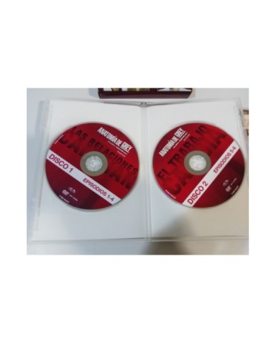 ANATOMIA DE GREY CUARTA TEMPORADA 4 AMPLIADA 5 X DVD + EXTRAS Espa?ol Ingles AM