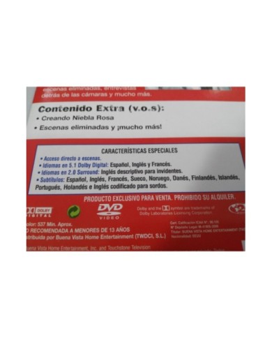 ANATOMIA DE GREY SEGUNDA TEMPORADA 2 - SEGUNDA PARTE 4 X DVD Espa?ol ingles - AM