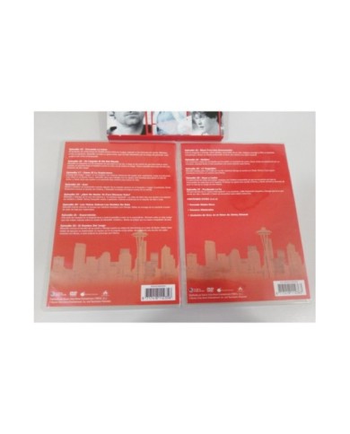 ANATOMIA DE GREY SEGUNDA TEMPORADA 2 - SEGUNDA PARTE 4 X DVD Espa?ol ingles - AM