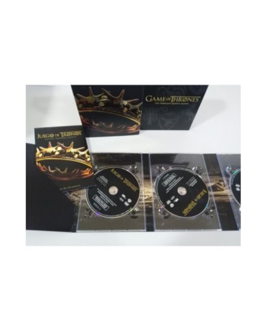 JUEGO DE TRONOS TEMPORADA 2 SEGUNDA COMPLETA 5 DVD ESPA?OL ENGLISH + EXTRAS - 5T