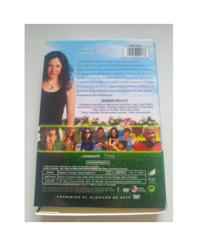 Weeds Primera Temporada 1 Completa - DVD Espa?ol Ingles Frances Region 2 - 3T